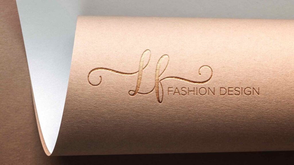 LF fashion design logo